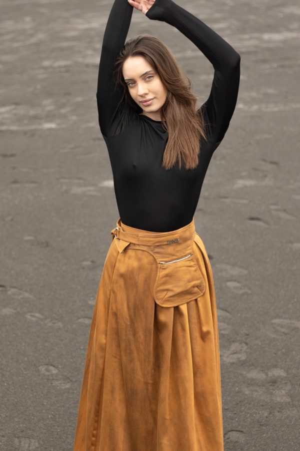 MORENA SUKNJA SA TORBICOM MARIGOLD - Image 3